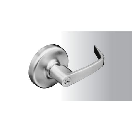 Fail Safe Lever, 24AC/DC, Grade 1, NZD Design, Less Cylinder, Satin Chrome